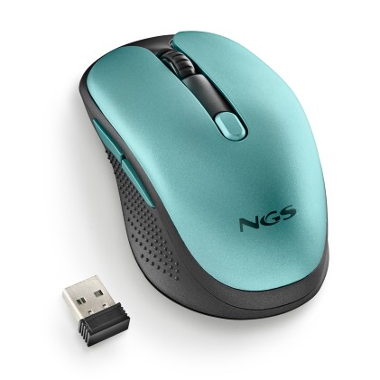 NGS EVO RUST mouse Mano destra RF Wireless Ottico 1600 DPI
