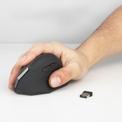 NGS EVO ZEN ﻿ mouse Mano destra RF Wireless Ottico 1600 DPI