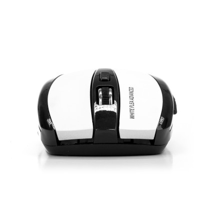 NGS White Flea Advanced mouse Mano destra RF Wireless Ottico 1600 DPI