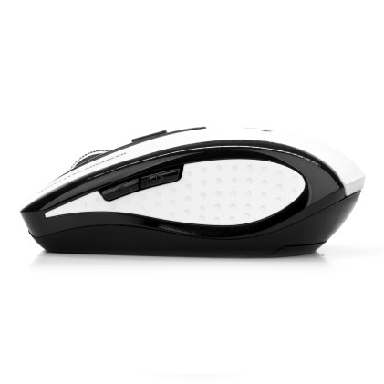 NGS White Flea Advanced mouse Mano destra RF Wireless Ottico 1600 DPI