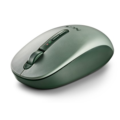 NGS FOG DUAL GREEN mouse Universale Ambidestro RF senza fili + Bluetooth 1600 DPI