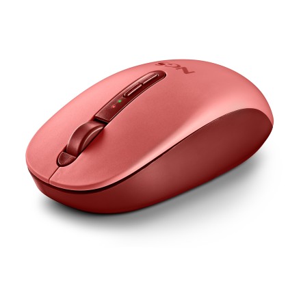 NGS FOG DUAL RED mouse Universale Ambidestro RF senza fili + Bluetooth 1600 DPI