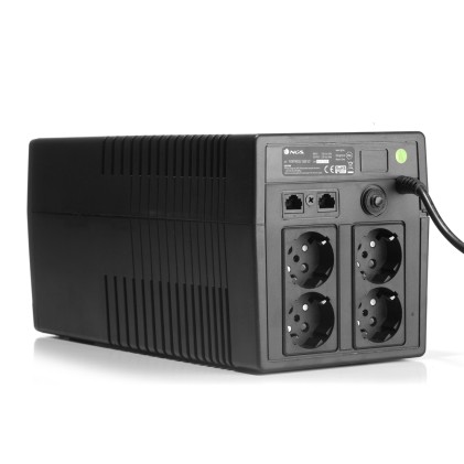 NGS FORTRESS 1500 V2 Standby (Offline) 1,2 kVA 720 W 3 presa(e) AC