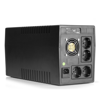 NGS FORTRESS 2000 V2 Standby (Offline) 1,5 kVA 900 W 4 presa(e) AC