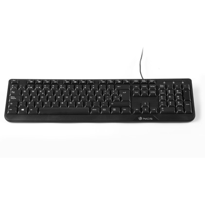 NGS FunkyV3, QWERTY, ES tastiera USB Spagnolo Nero