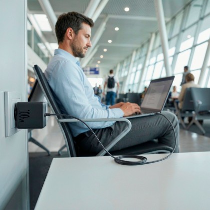 NGS GAN 100W-C Universale Nero AC Interno