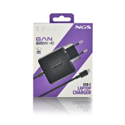NGS GAN 45W-C Universale Nero AC Interno