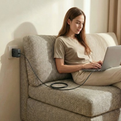 NGS GAN 45W-C Universale Nero AC Interno