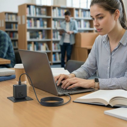 NGS GAN 65W-C Universale Nero AC Interno