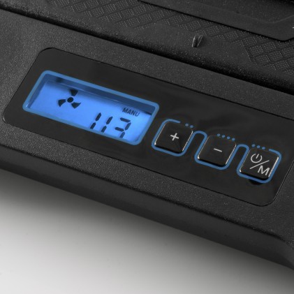 NGS GCX-400 base di raffreddamento per notebook 43,2 cm (17") 2500 Giri/min Nero