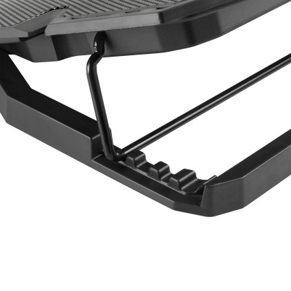 NGS GCX-400 base di raffreddamento per notebook 43,2 cm (17") 2500 Giri/min Nero