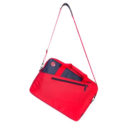 Borsa Per Notebook Da 15.6" Con Tasche Esterne - Rosso