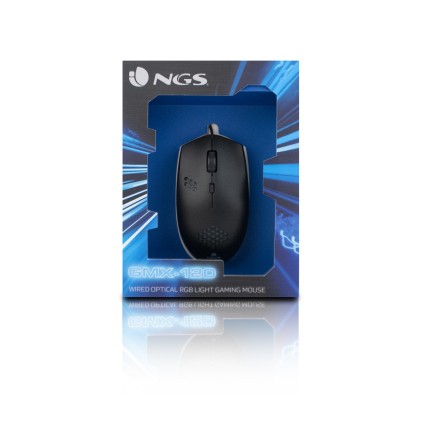 NGS GMX-120 mouse Ambidestro USB tipo A Ottico 1200 DPI