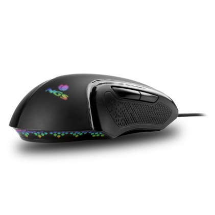 NGS GMX-125 mouse Ambidestro USB tipo A Ottico 7200 DPI