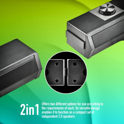 NGS GSX-B1200 Nero Con cavo e senza cavo 12 W