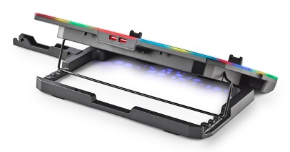 NGS HERO STAND base di raffreddamento per laptop 39,6 cm (15.6") 2400 Giri/min Nero