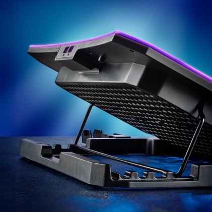 NGS HERO STAND base di raffreddamento per laptop 39,6 cm (15.6") 2400 Giri/min Nero