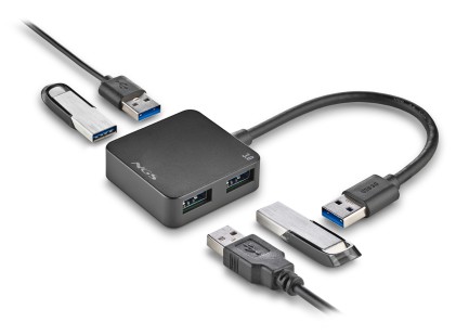 NGS IHUB 3.0 TINY USB 3.2 Gen 1 (3.1 Gen 1) Type-A 5000 Mbit/s Nero