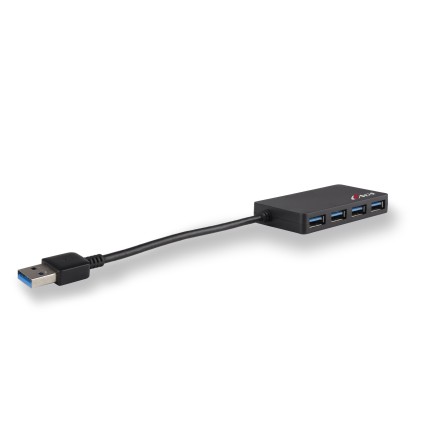 NGS iHub 3.0 USB 3.2 Gen 1 (3.1 Gen 1) Type-A 5000 Mbit/s Nero