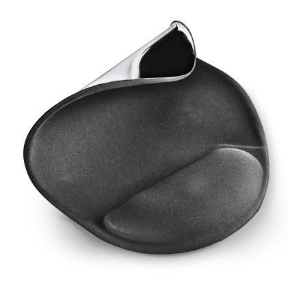 NGS KILIM GEL Tappetino per mouse per gioco da computer Nero