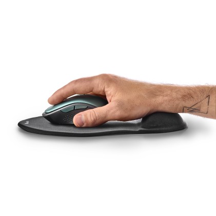 NGS KILIM GEL Tappetino per mouse per gioco da computer Nero