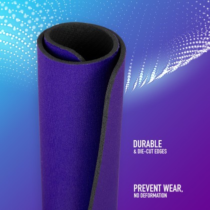 NGS MOUSE-1083 tappetino per mouse Tappetino per mouse per gioco da computer Porpora