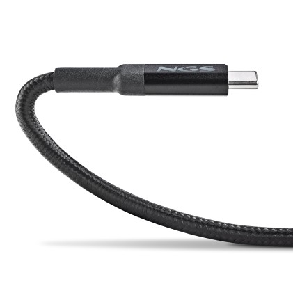 NGS KNOT 100W-3 cavo USB USB 2.0 3 m USB C Nero
