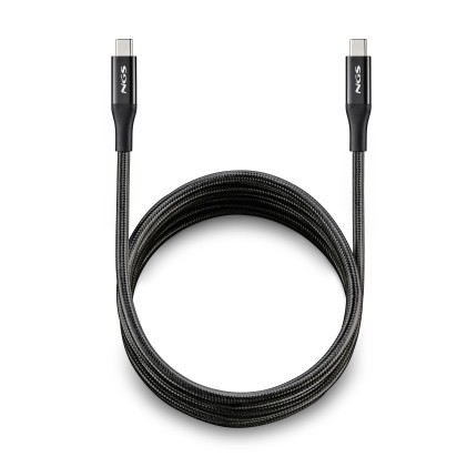 NGS KNOT 240W-2 cavo USB 2 m USB C Nero