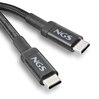 Ngs Cavo Di Ricarica Rapida Fino A  100W, Da Usb C A Usb C, Lunghezza 2 M