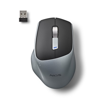 NGS LUSH-RB mouse Ufficio Mano destra RF Wireless Ottico 1600 DPI