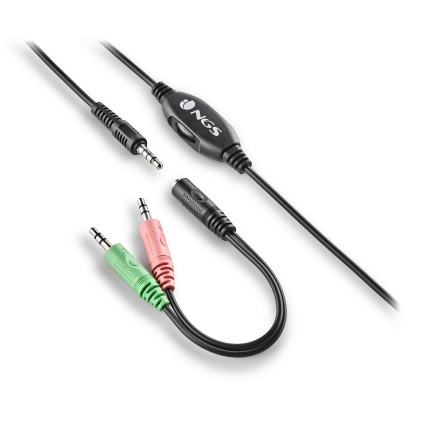 NGS MSX 10 PRO cuffia gaming Nero