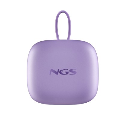 Tappi auricolari NGS Noon per la riduzione del rumore - Silicone - Custodia e 4 inserti auricolari - Viola