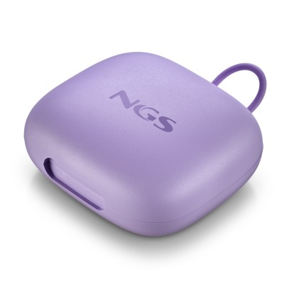 Tappi auricolari NGS Noon per la riduzione del rumore - Silicone - Custodia e 4 inserti auricolari - Viola
