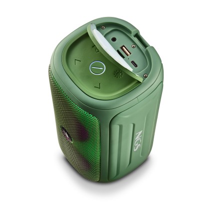 NGS ROLLER BEAST Altoparlante portatile stereo Verde 32 W