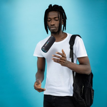 NGS ROLLER FURIA 2 Altoparlante portatile stereo Nero 30 W