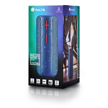 NGS Roller Nitro 2 Altoparlante portatile stereo Blu 20 W
