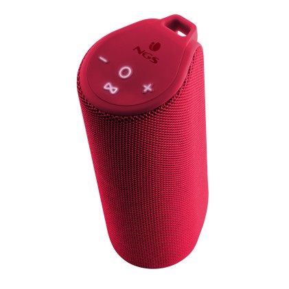 NGS ROLLER REEF Altoparlante portatile stereo Rosso 10 W