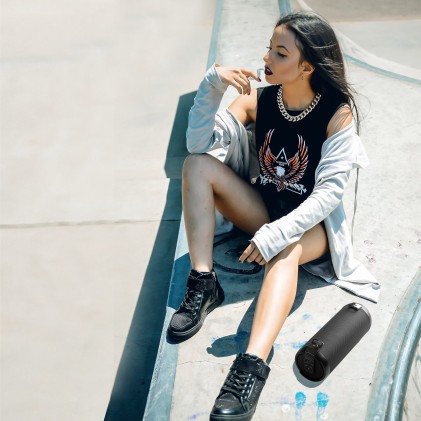 NGS Roller Tempo Altoparlante portatile stereo Nero 20 W