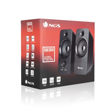 NGS SB350 Nero Wireless 12W