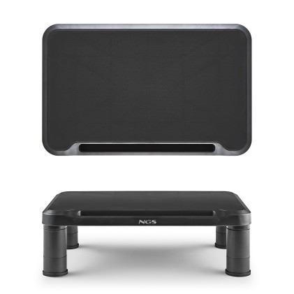 Ngs Monitor Stand, Altezza Regolabile, Max 20Kg