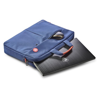 NGS SEAMAN borsa per notebook 39,6 cm (15.6") Borsa da corriere Blu