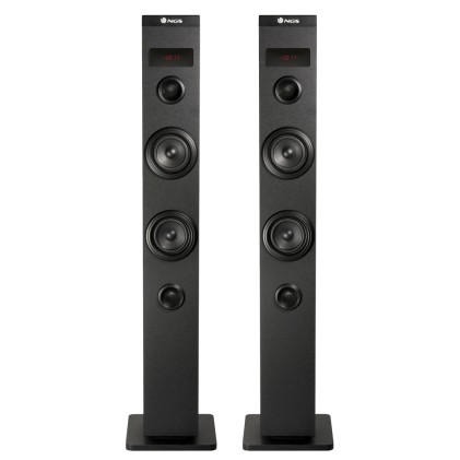 Ngs Altoparlante 50W Bluetooth  2 Torri Usb Radio Fm Aux