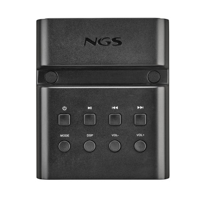 Ngs Altoparlante Wireless, 50W, Bluetooth 5,4, Usb Aux Ottico Radio Fm, Display Led E Custodia In Le
