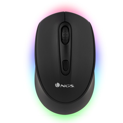 NGS SMOG-RB mouse Ambidestro RF senza fili + Bluetooth Ottico 2400 DPI