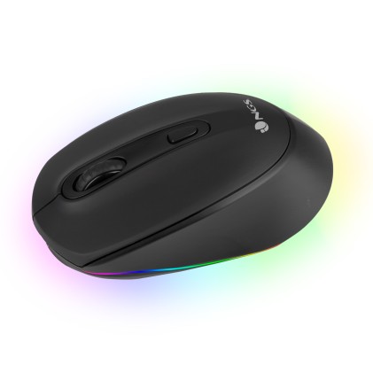 NGS SMOG-RB mouse Ambidestro RF senza fili + Bluetooth Ottico 2400 DPI