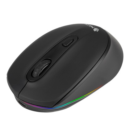 NGS SMOG-RB mouse Ambidestro RF senza fili + Bluetooth Ottico 2400 DPI