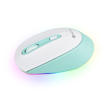 NGS SMOG MINT-RB mouse Ambidestro Wireless a RF + Bluetooth Ottico 2400 DPI