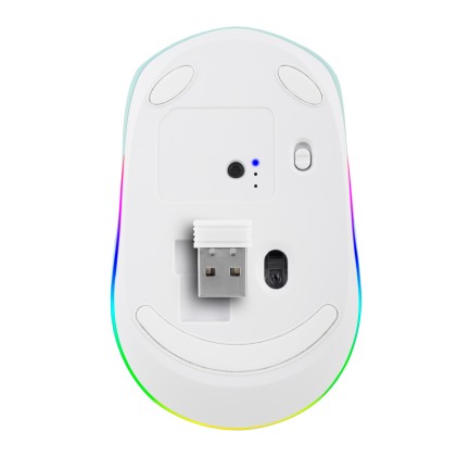 NGS SMOG MINT-RB mouse Ambidestro Wireless a RF + Bluetooth Ottico 2400 DPI