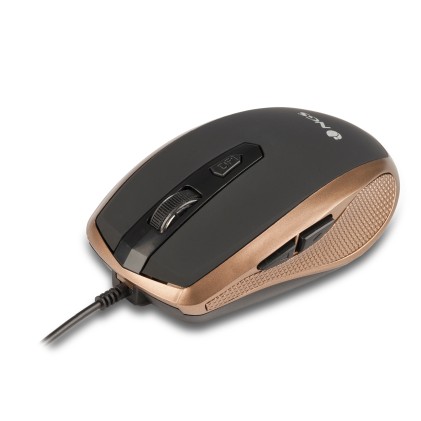 NGS Tick Gold mouse Mano destra USB tipo A Ottico 1600 DPI