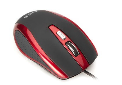 NGS Red tick mouse Mano destra USB tipo A Ottico 800 DPI
